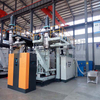 Machine de moulage par soufflage de plastique avanc&eacute;e &agrave; tambour en L &agrave; 2 couches de 220 L