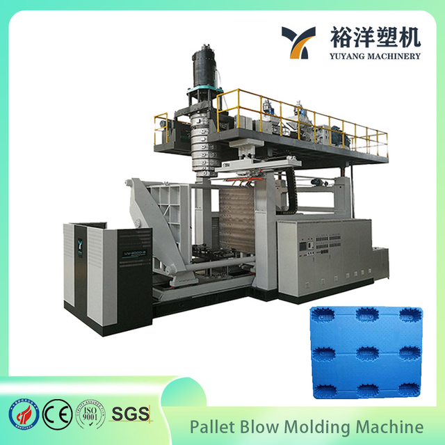 Machines en plastique de haute pr&eacute;cision 1.2*1.0m, Machine de moulage par soufflage de plastique pour palette &agrave; 2 couches pour Application de r&eacute;servoir